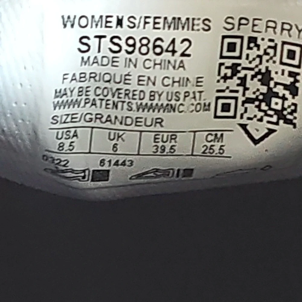 Sperry Women's‎ Crest Vibe | Linen Navy | Size 8.5 STS98642